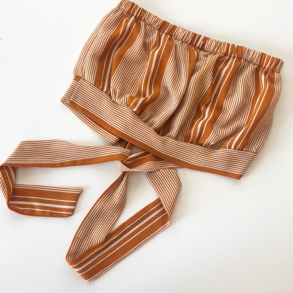 Reversible tie Tube Top